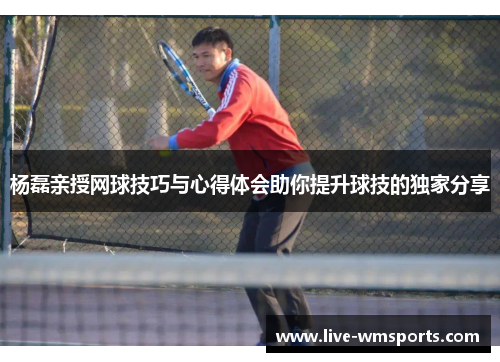 杨磊亲授网球技巧与心得体会助你提升球技的独家分享